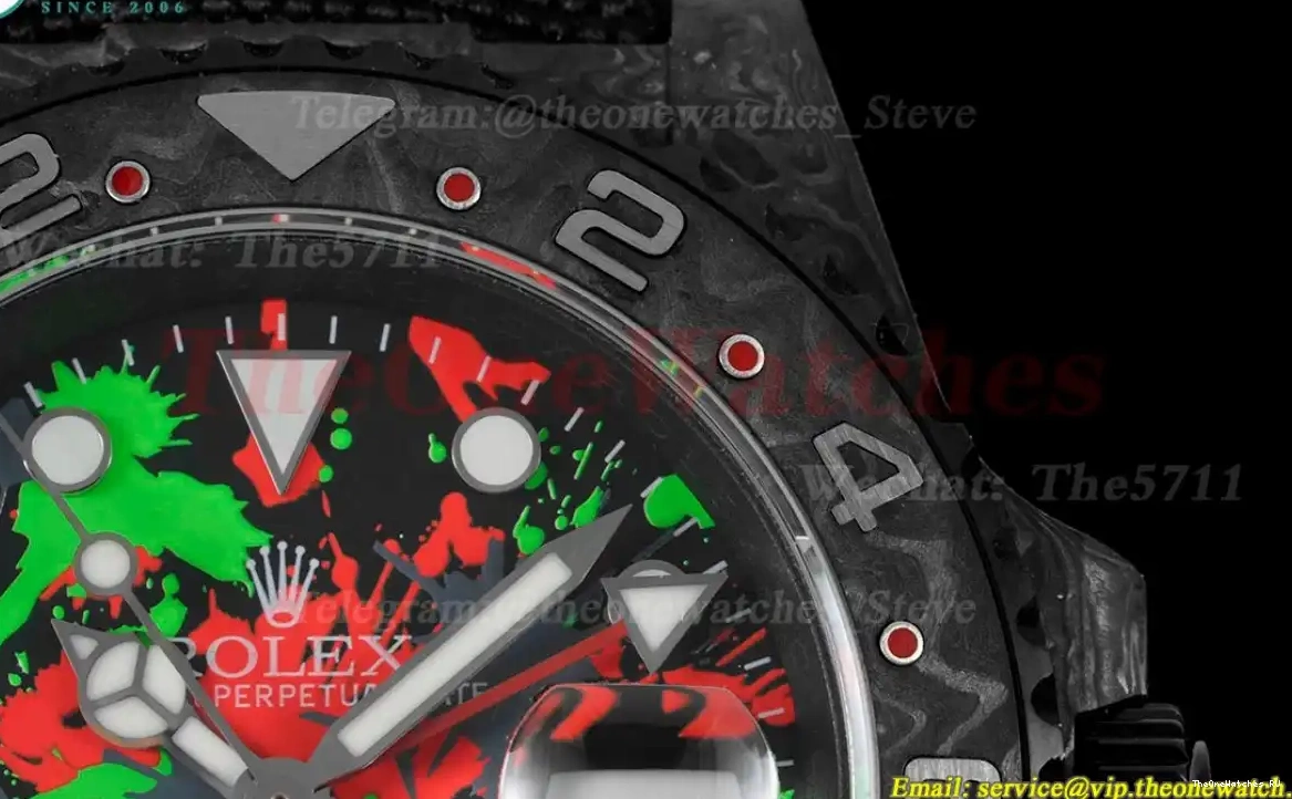 GMT FC DIWF Motley Num A3285 Master 40mm NY DIW Dot II 0503